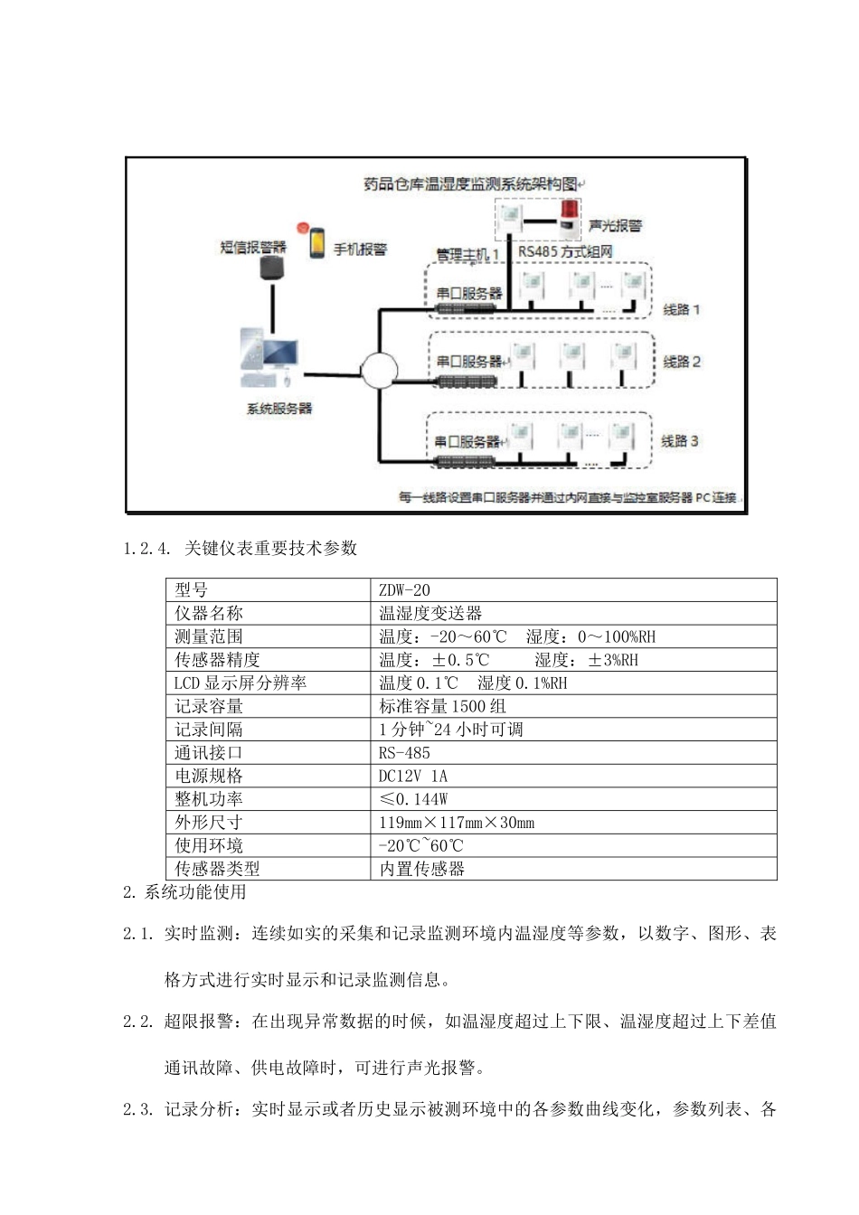 库房温湿度在线监测系统操作规程_第3页