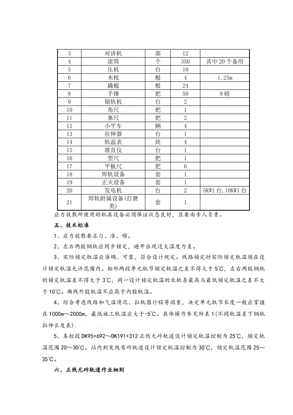 应力放散作业指导书_第2页
