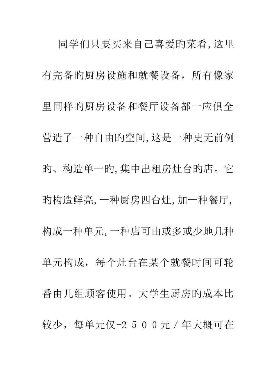 应届大学生创业计划书2000字_第2页