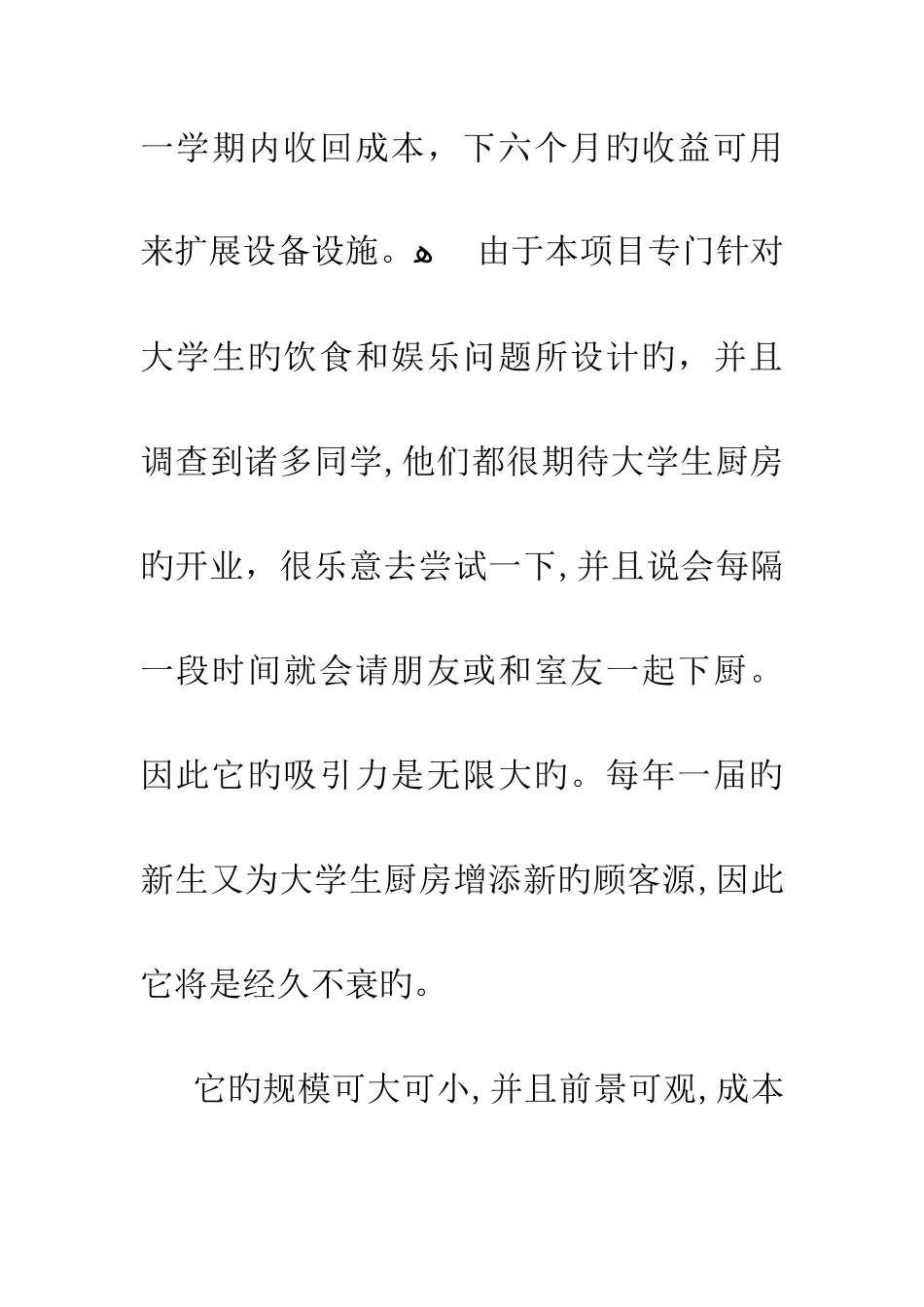 应届大学生创业计划书2000字_第3页