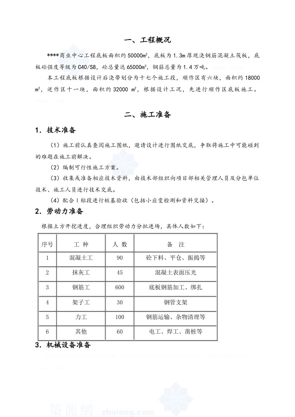 底板施工方案_第2页
