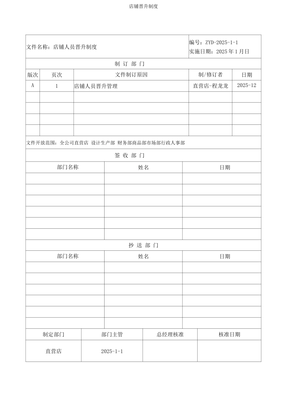 店铺晋升制度_第1页