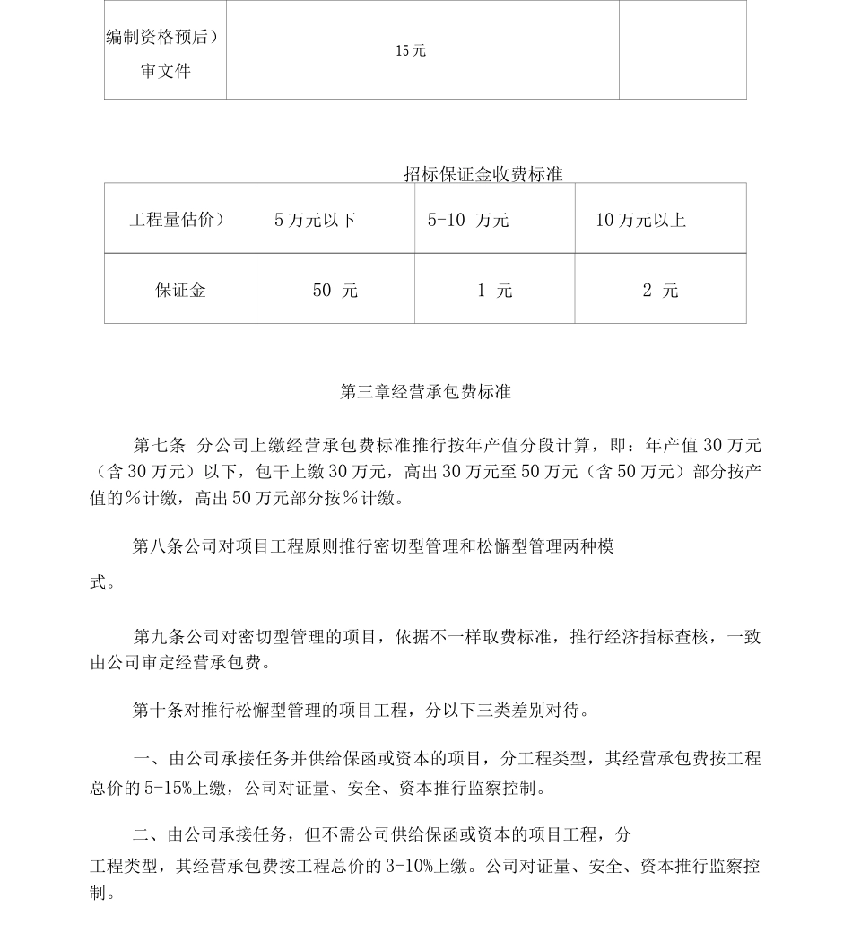 建筑公司经营管理制度_第3页