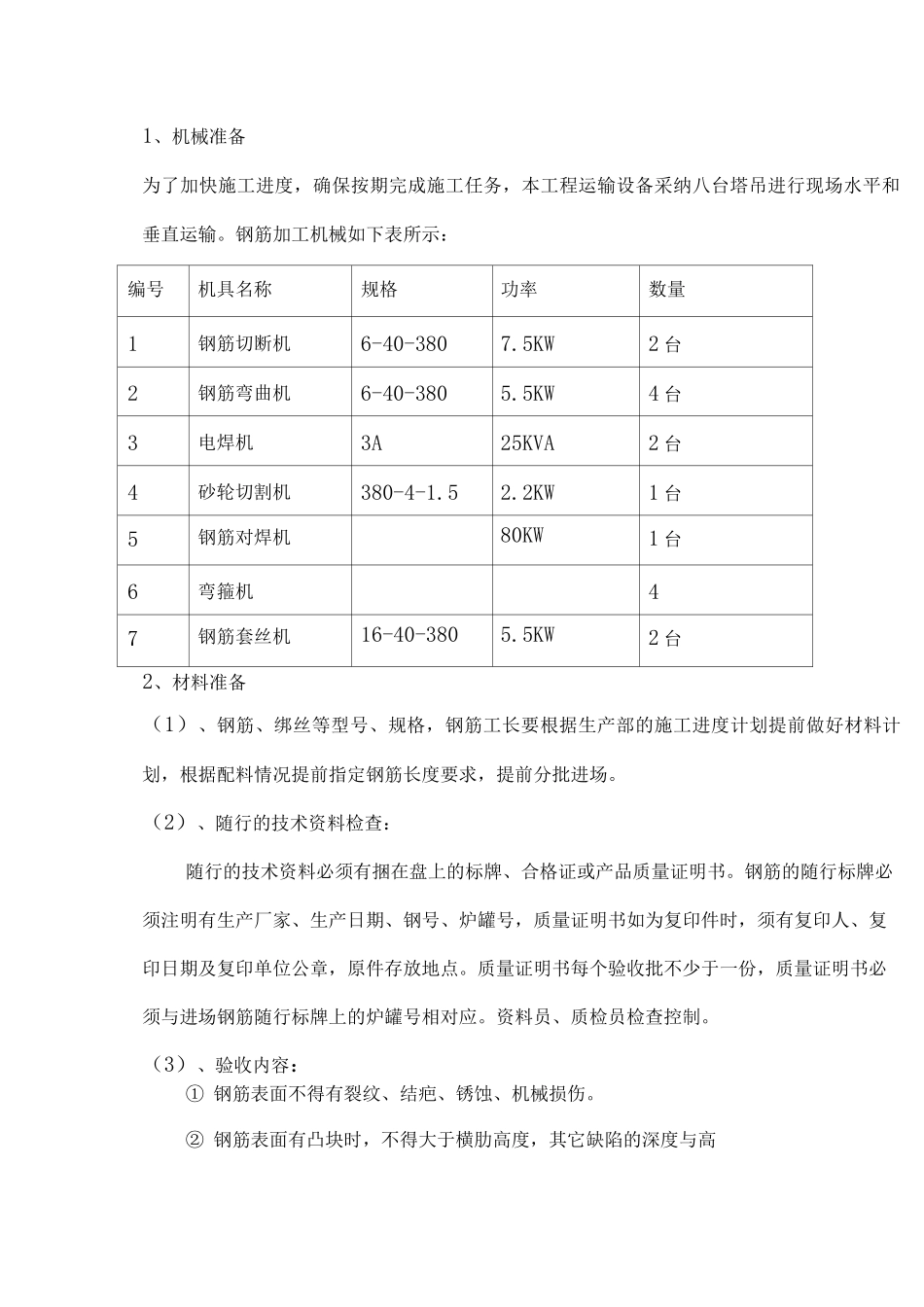 建筑工程钢筋工程施工方案_第2页