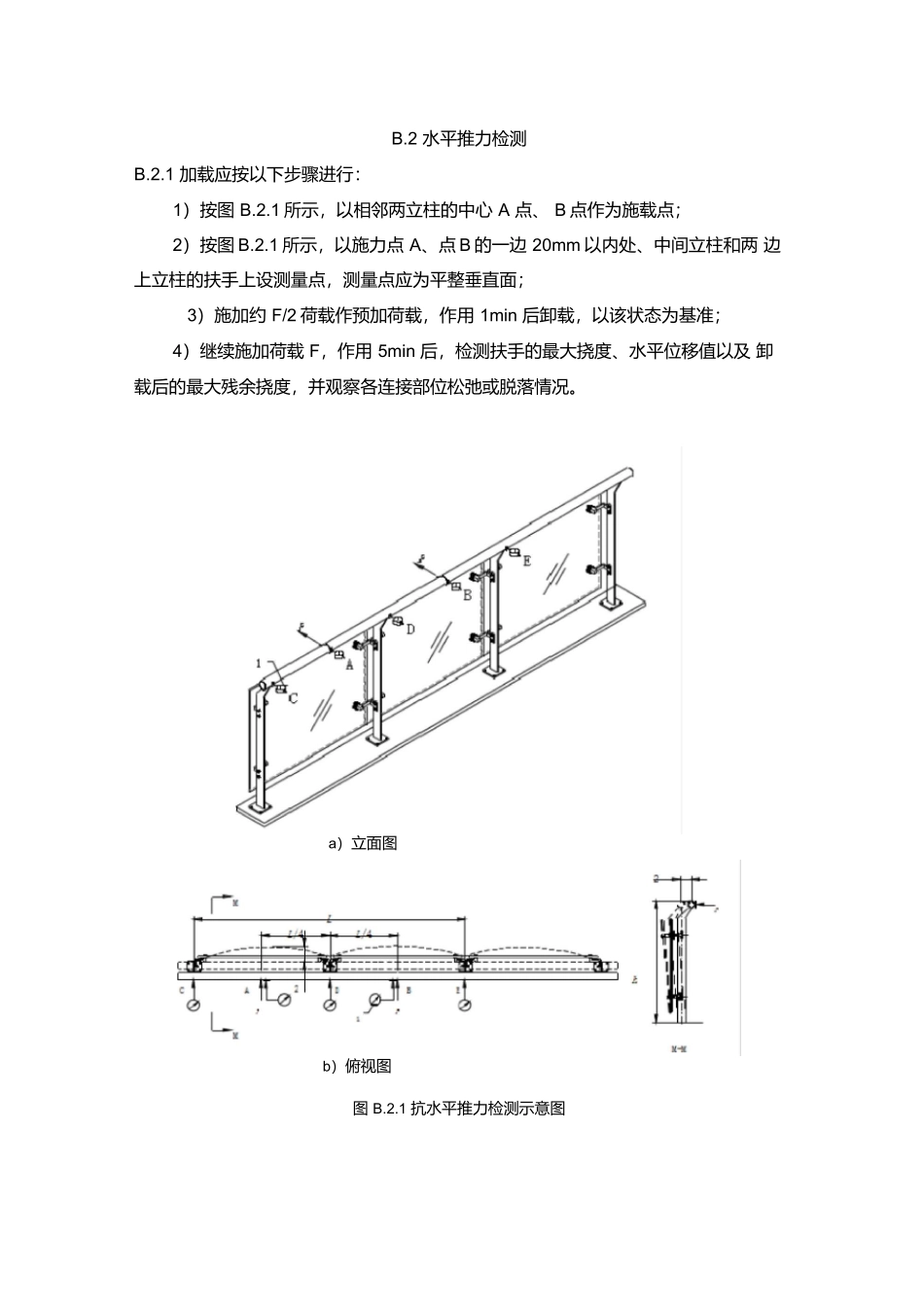 建筑护栏水平荷载推力检测_第2页