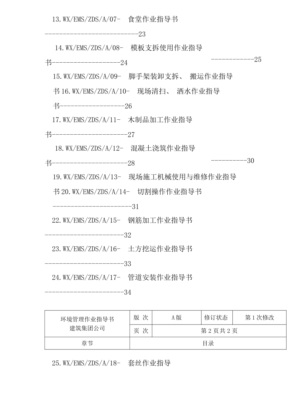 建筑环境管理作业指导书模板_第3页