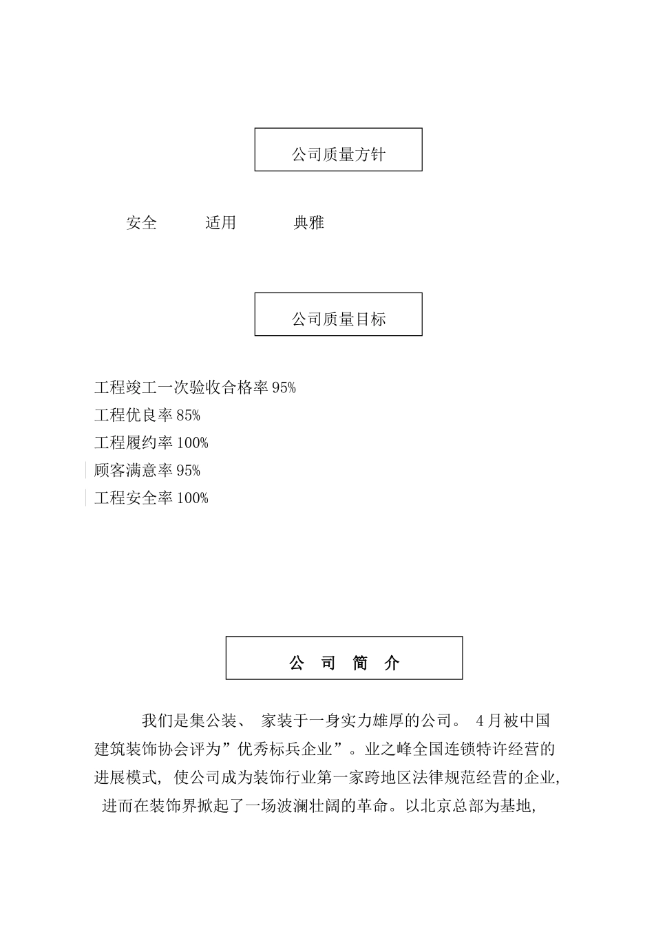 建筑装饰公司员工手册_第2页