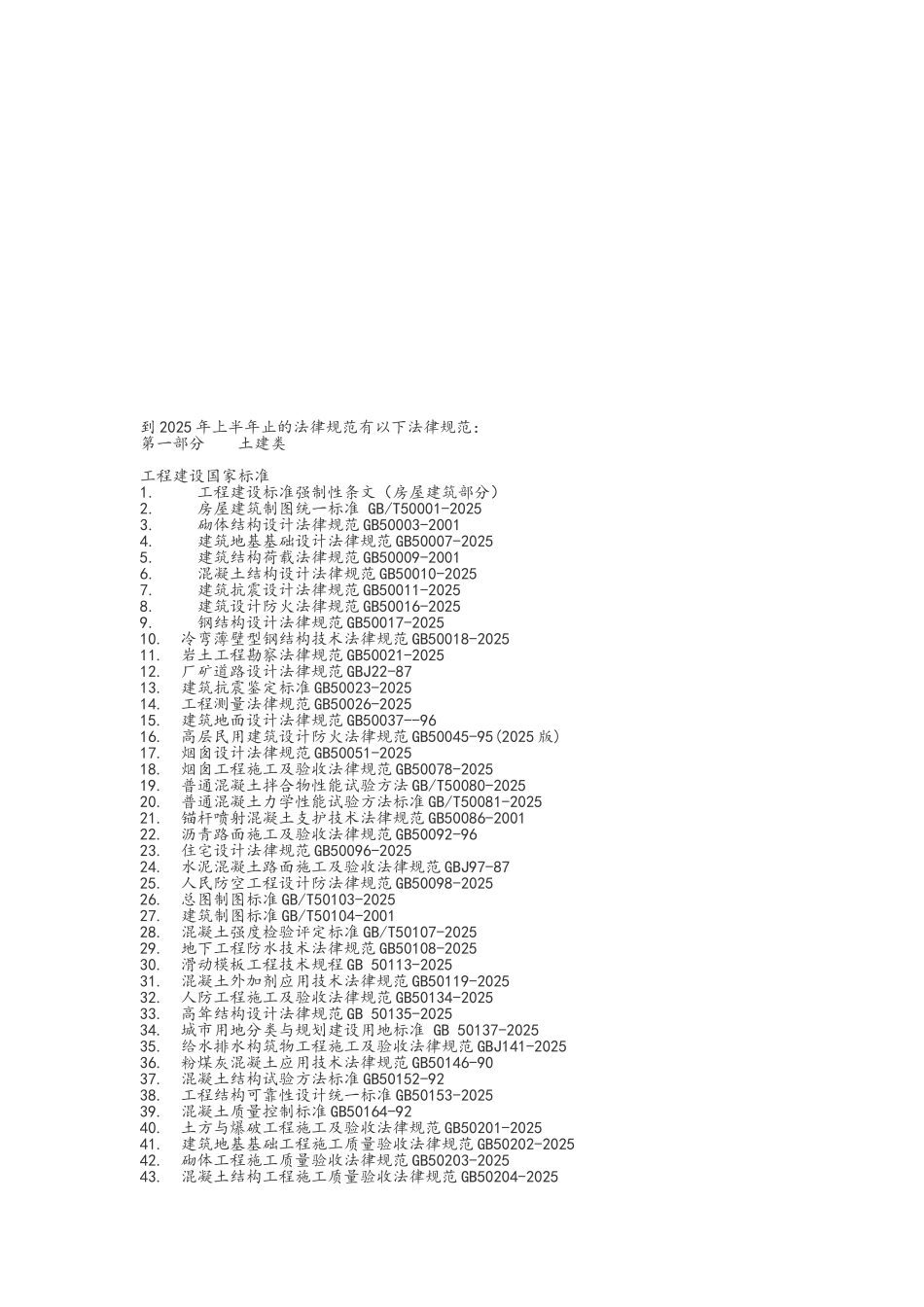 建筑规范大全_第1页