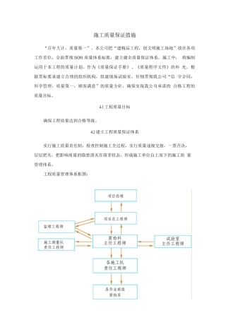 开工资料质量管理体系