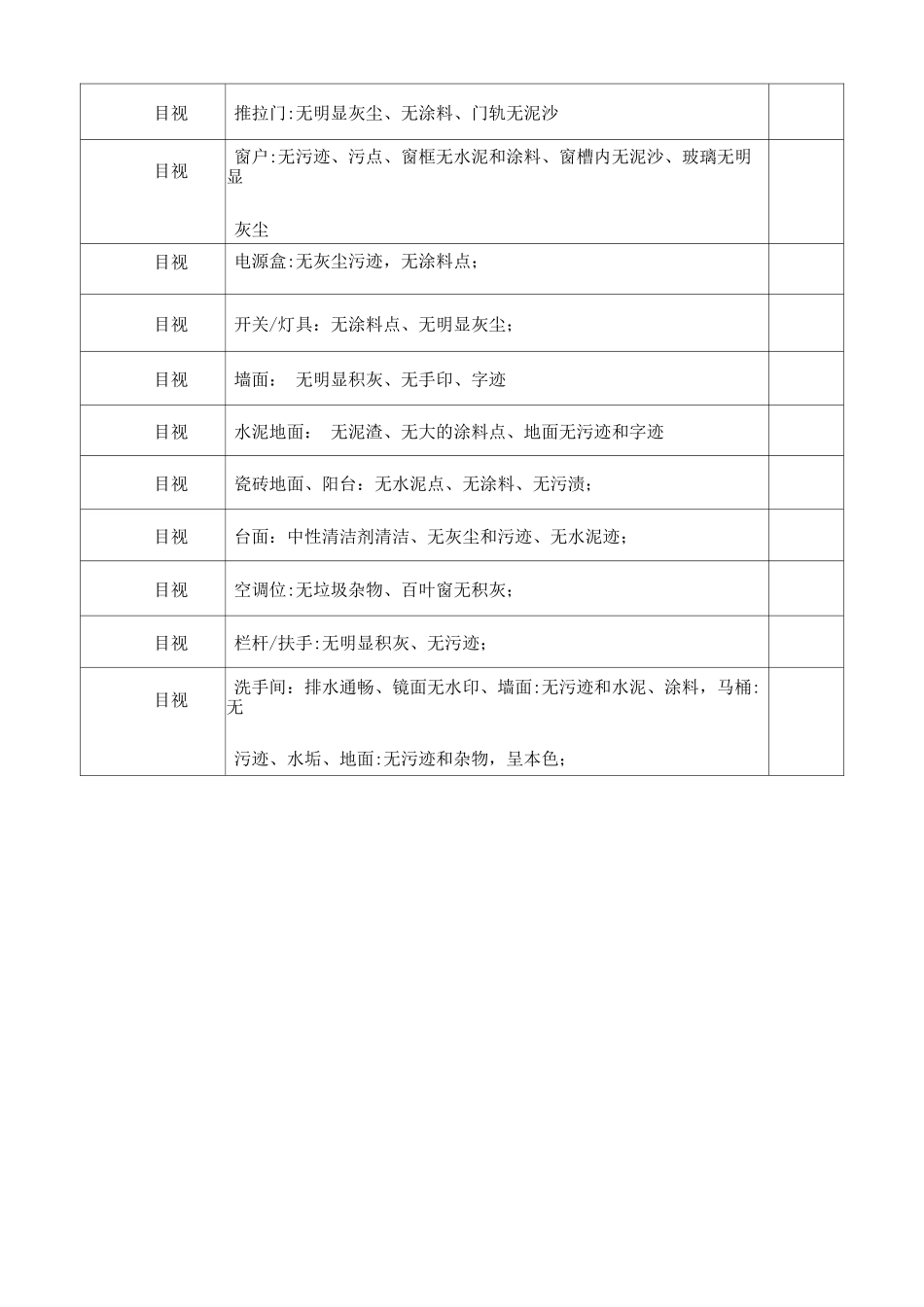 开荒保洁服务要求及标准_第3页