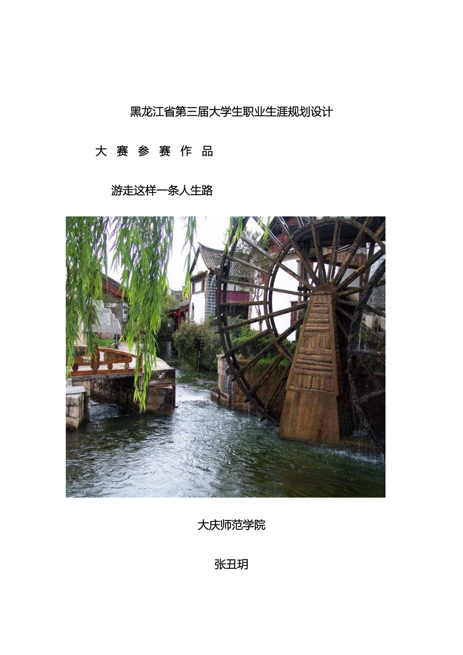 张丑玥职业生涯规划设计书模板_第2页