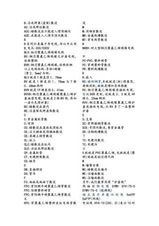 强电综合系统图标识