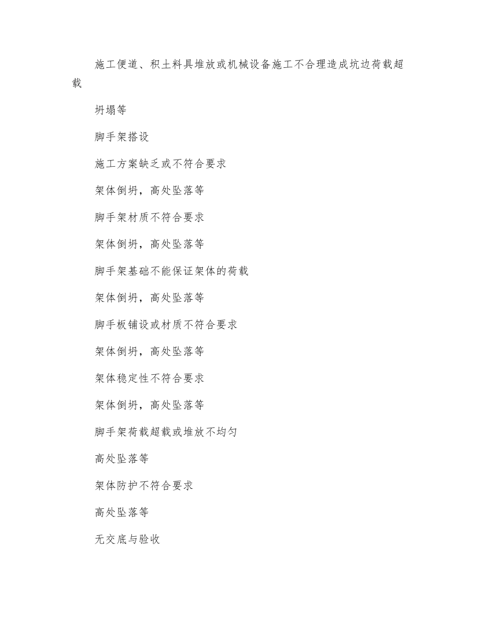 房建施工监理安全卡控重点_第2页