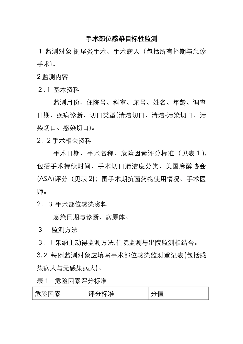 手术部位感染目标性监测_第1页