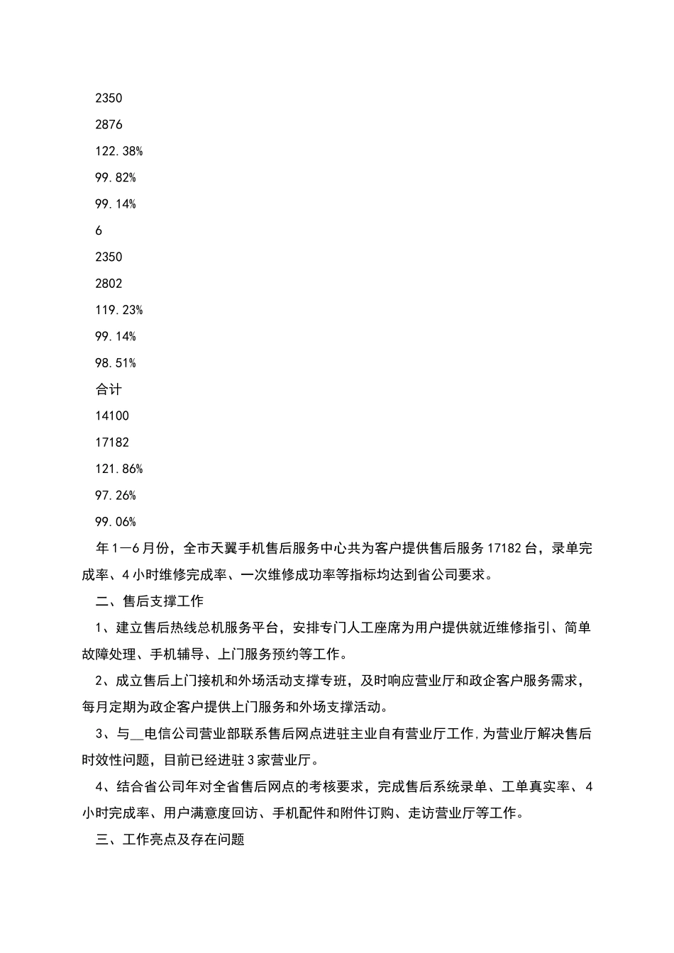 手机售后维修中心工作总结_第3页