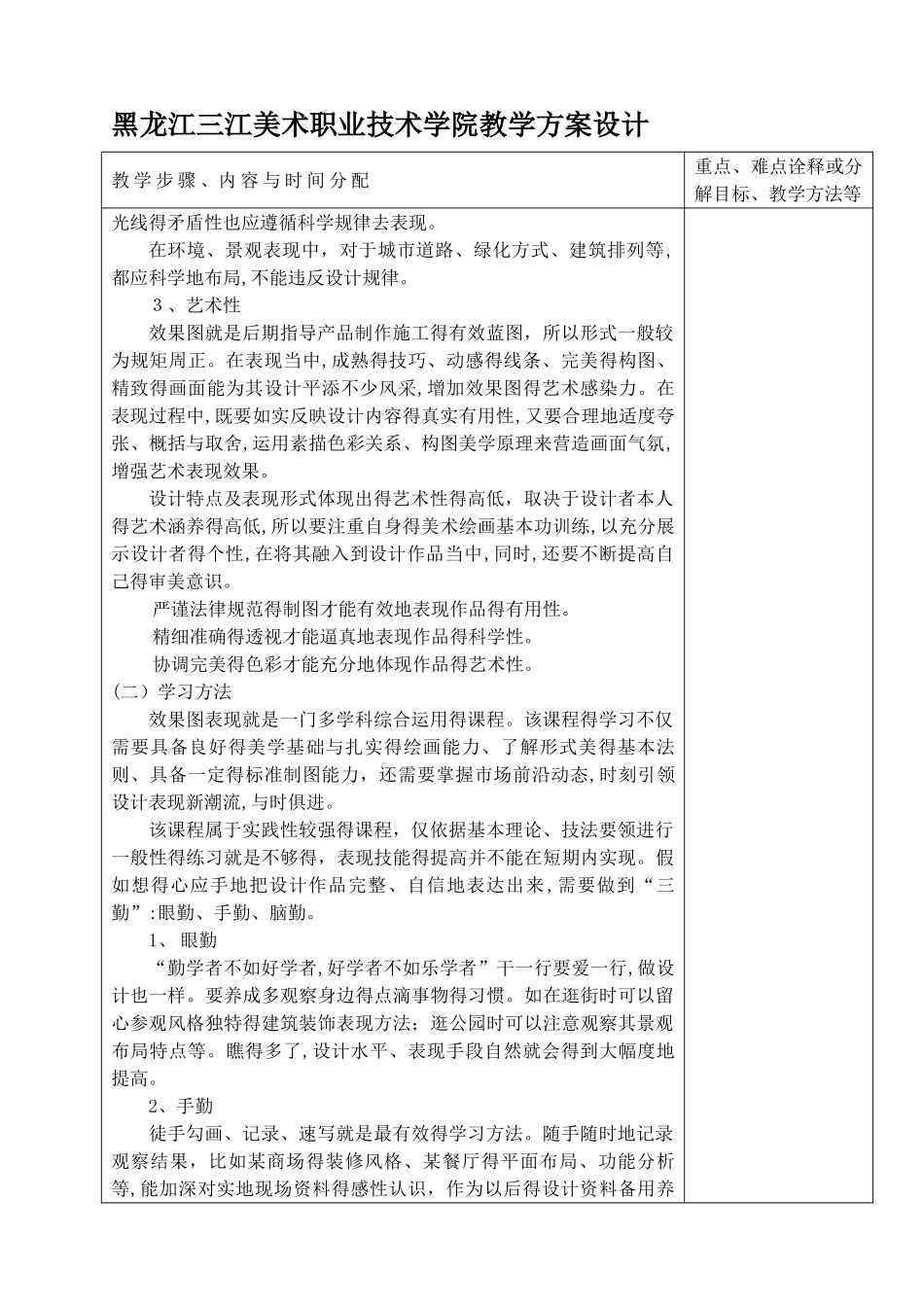 手绘效果图技法教案_第2页