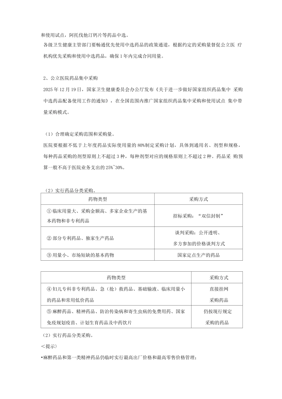 执业药师资格考试-药事管理与法规考试重点_第2页
