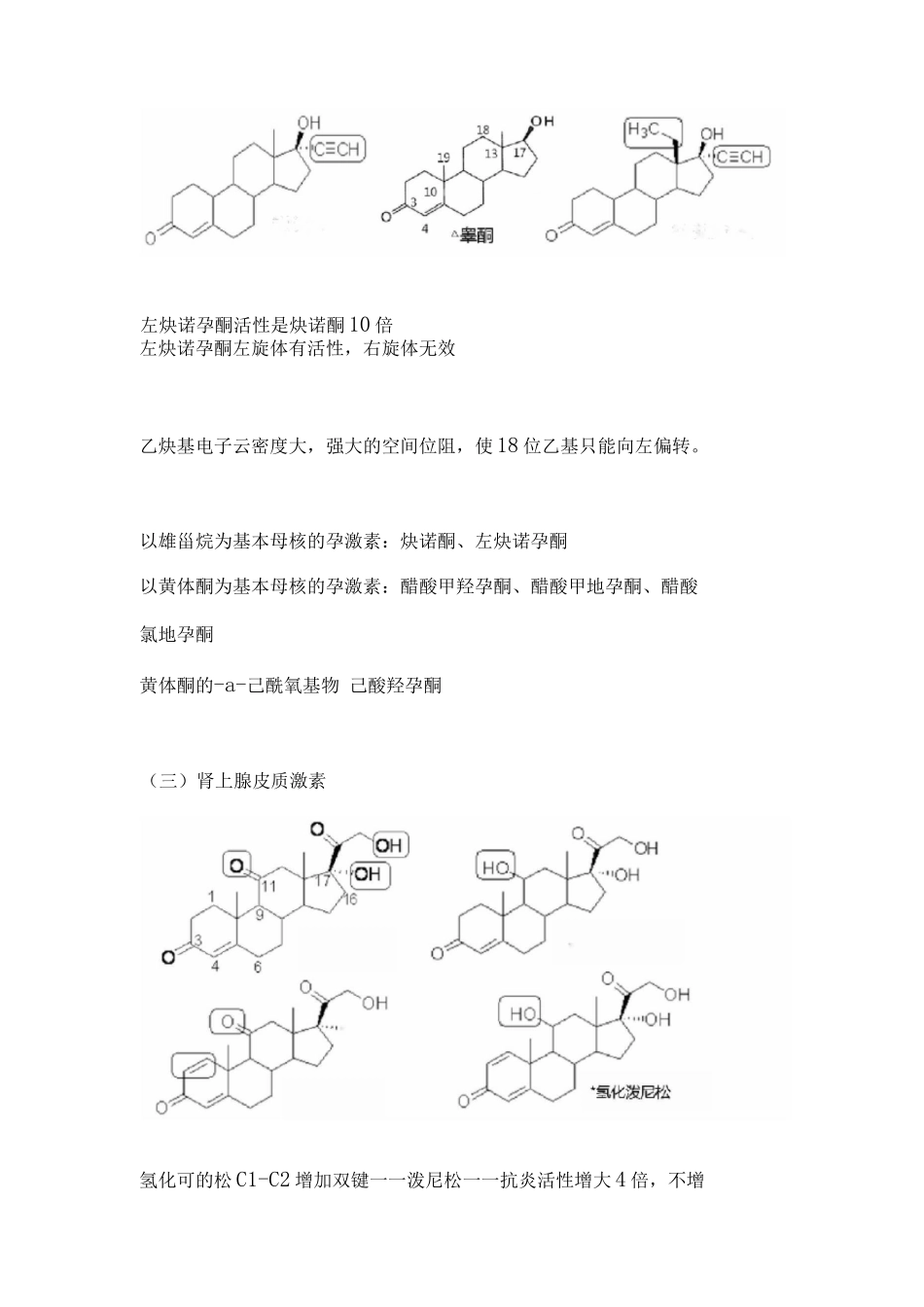 执业药师资格考试药学专业知识考试重点-内分泌系统疾病用药_第3页