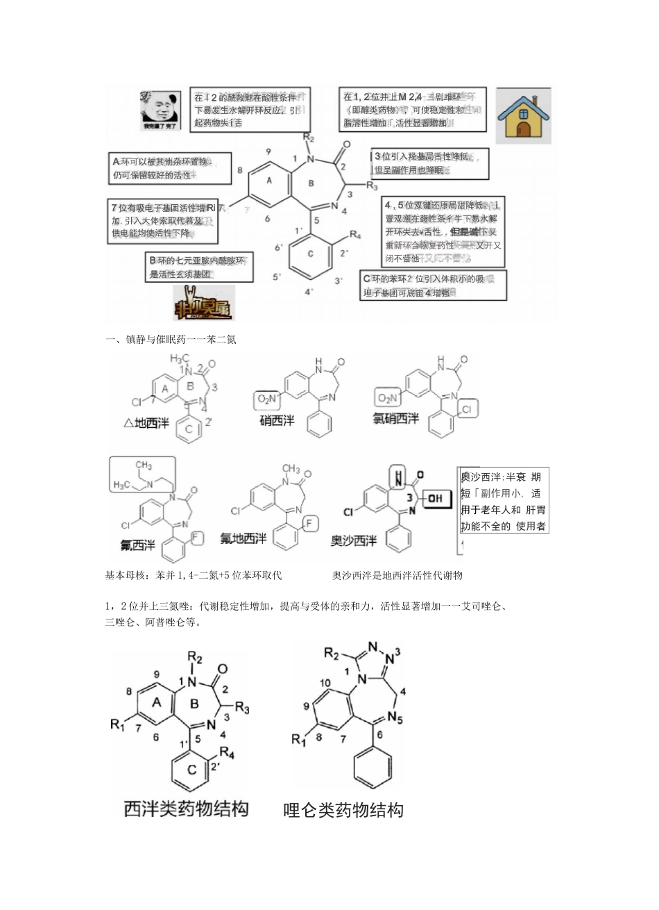 执业药师资格考试药学专业知识考试重点-神经系统疾病用药_第2页