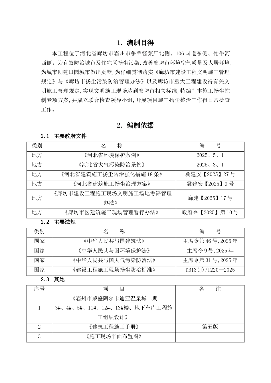 扬尘治理施工方案_第2页