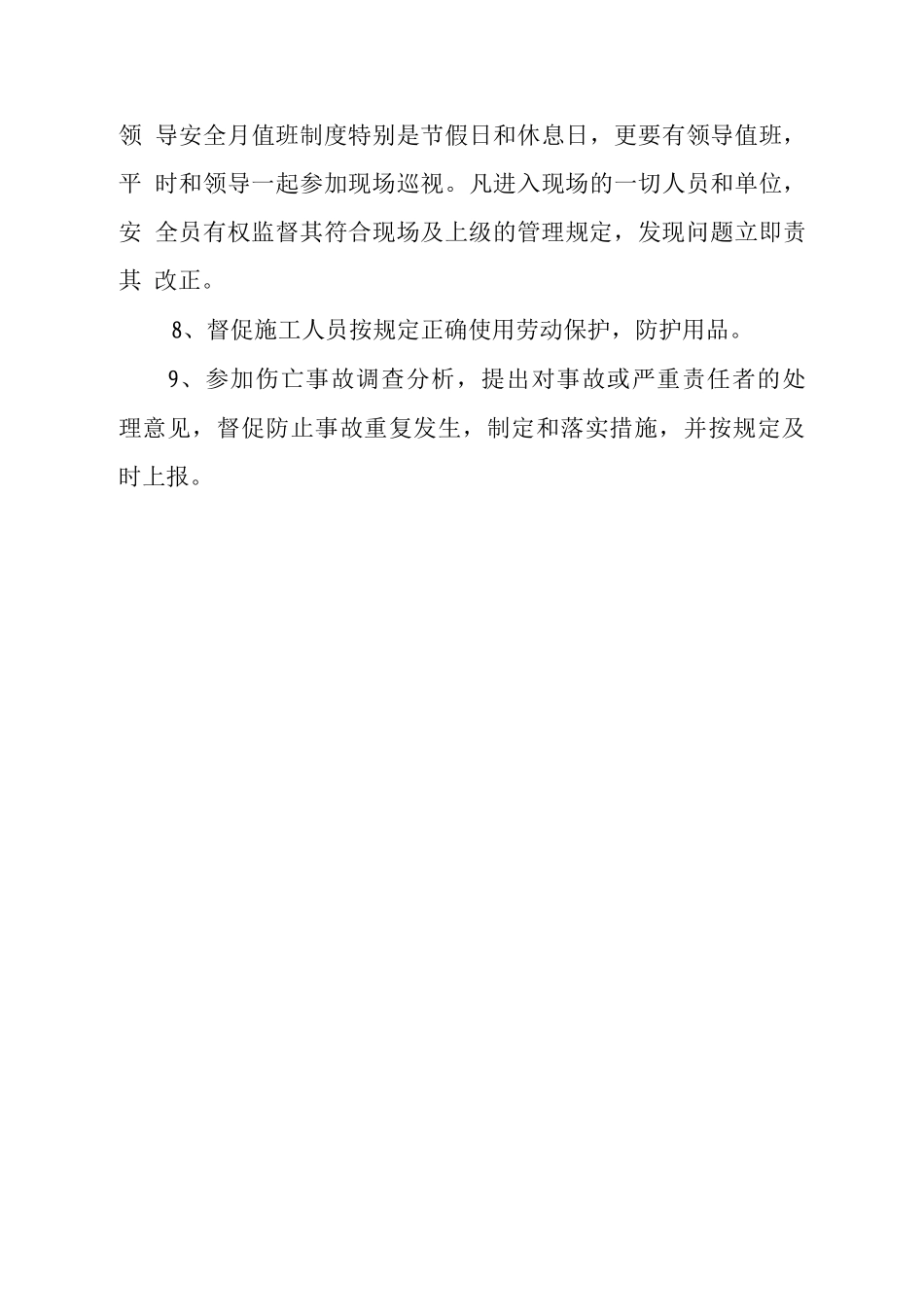 技术负责人安全生产责任制4_第3页