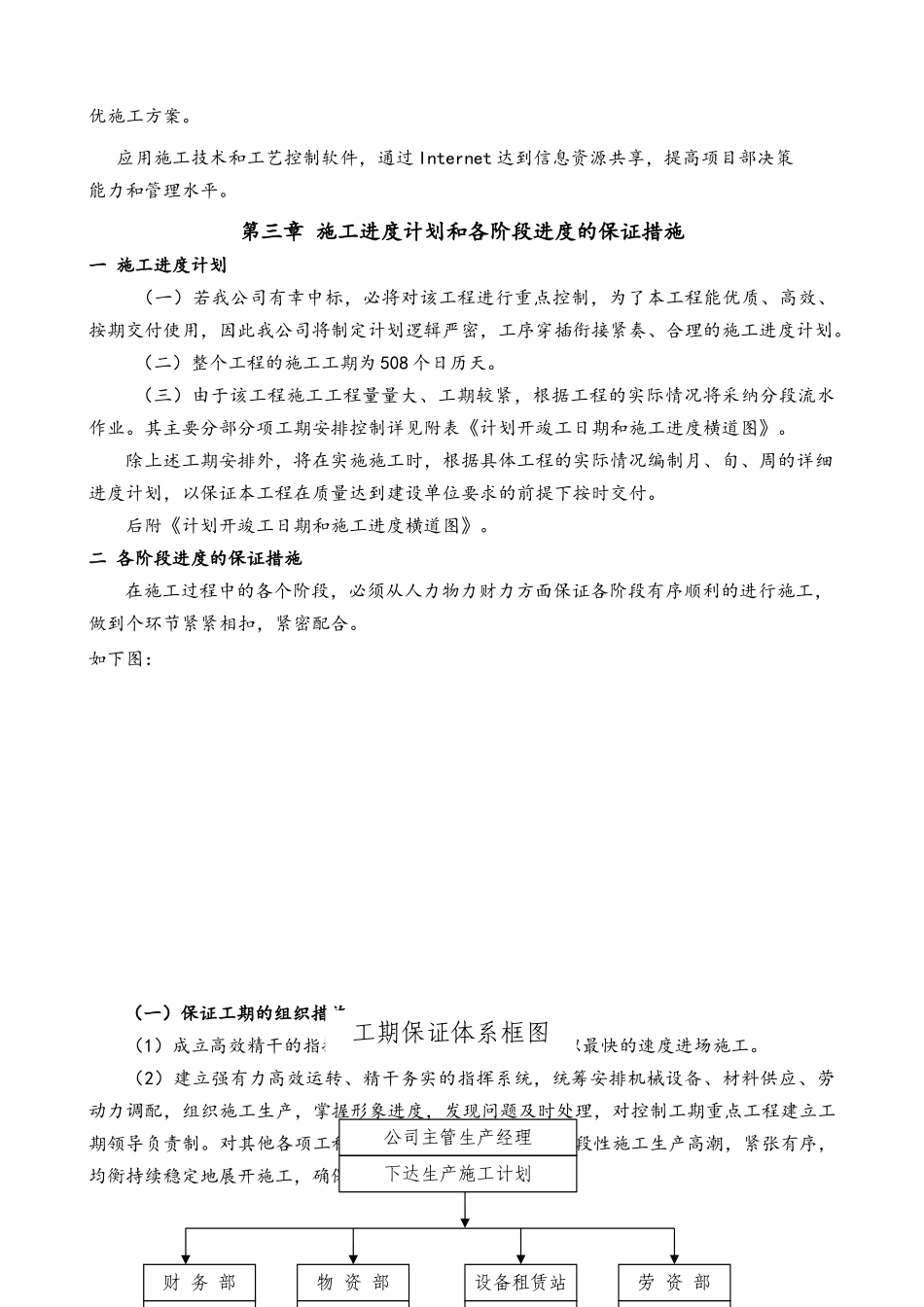投标文件景区旅游基础设施项目施工组织设计_第3页