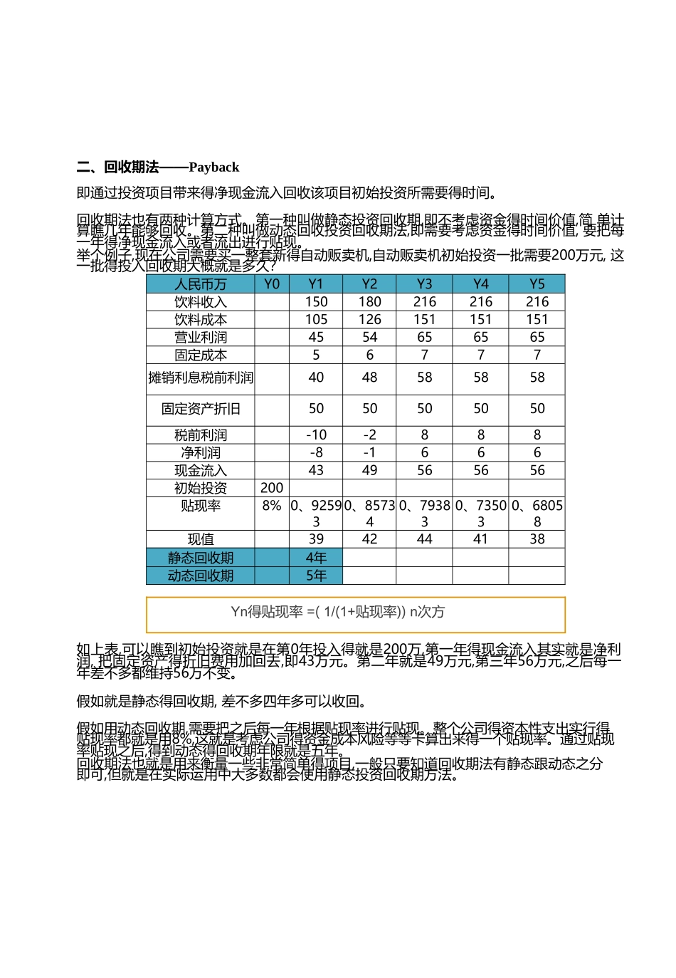 投资评估常用的六种方法比较_第2页