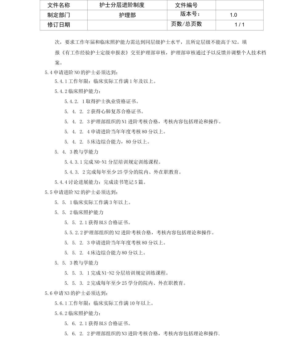 护士分层进阶制度_第2页