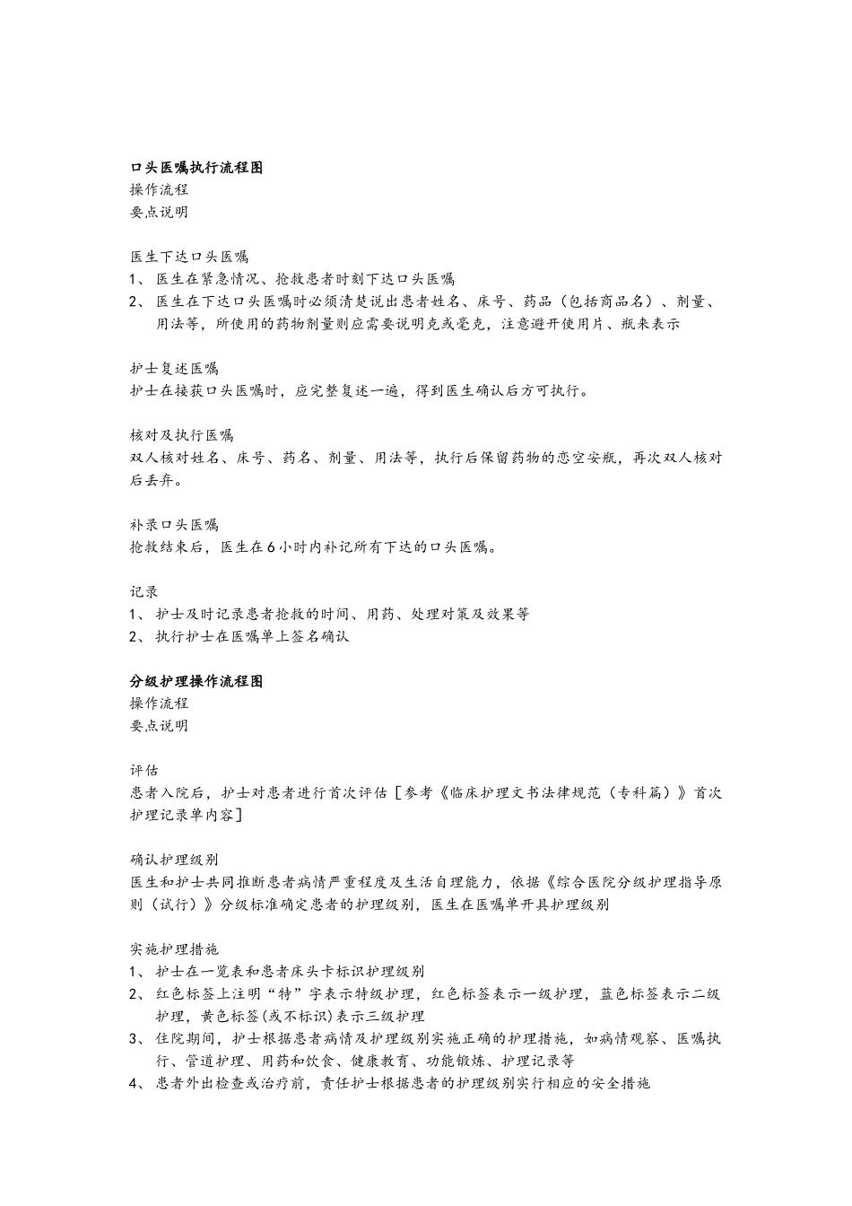 护理行政查房操作流程图_第3页