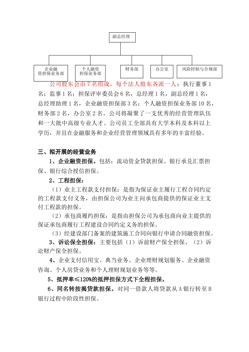 担保公司筹建方案_第2页