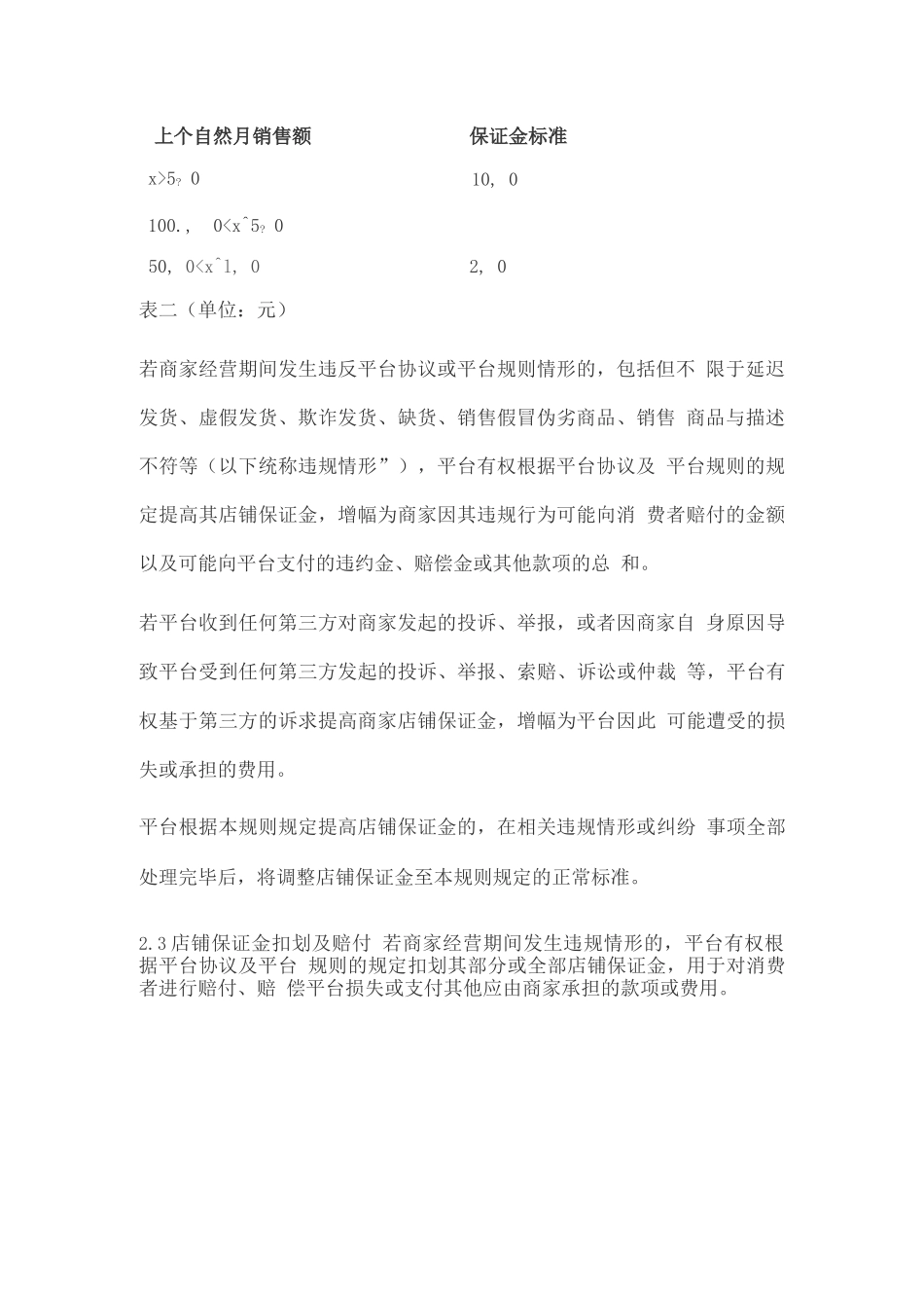 拼多多保证金规则重点规则解读_第3页