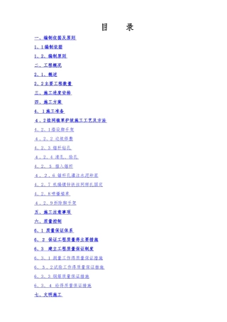 挂网植被护坡施工方案