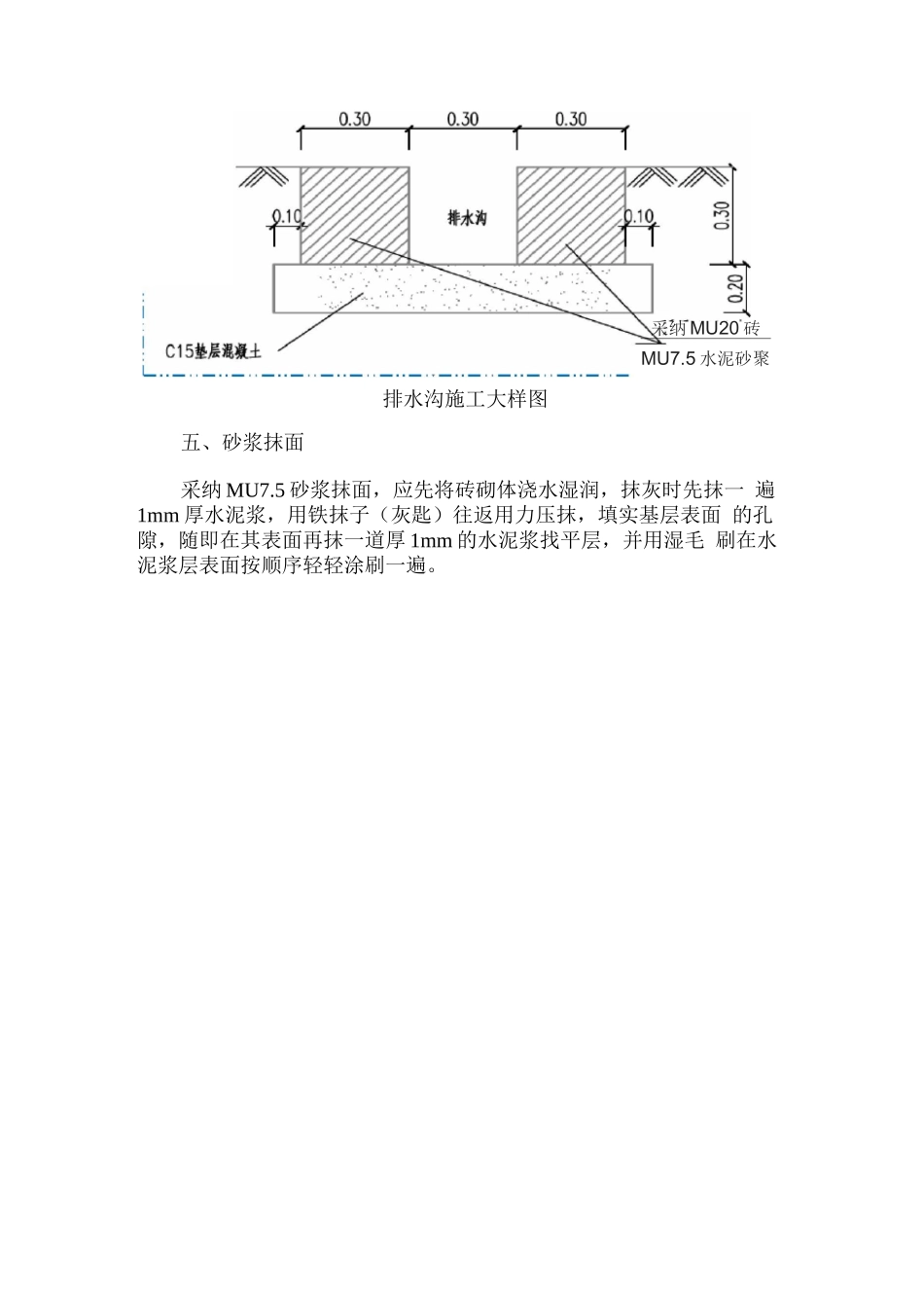 排水沟建设施工方法_第2页