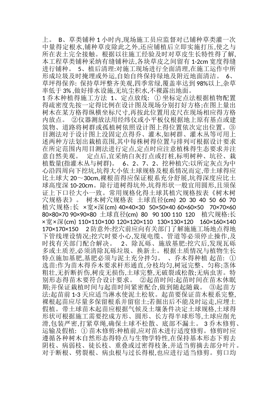 撒播草种施工_第3页