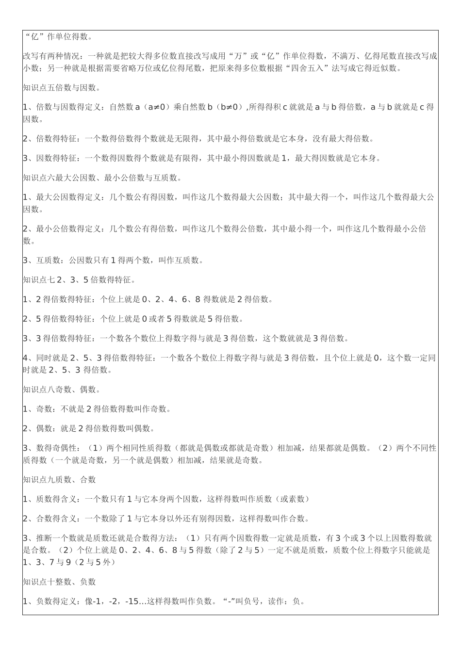 数与代数讲义_第2页