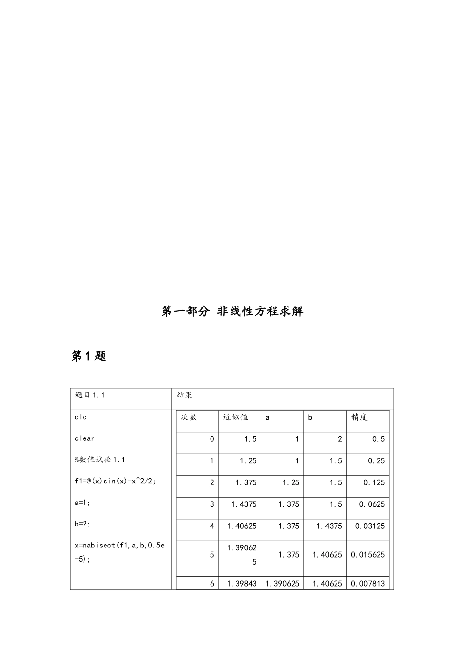 数值分析实验_第2页