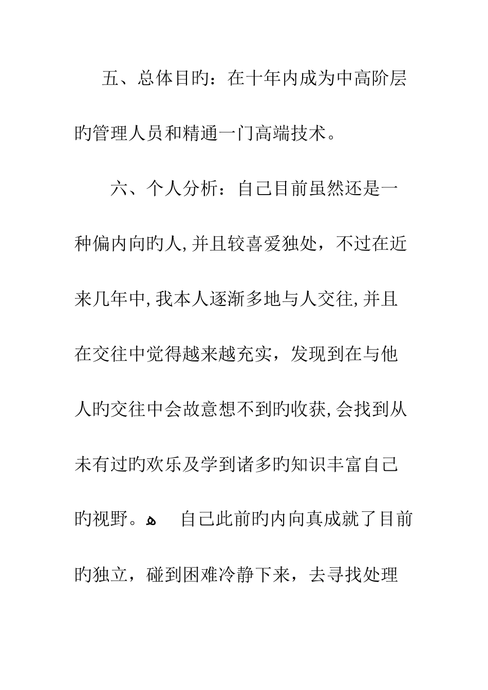 数学教师职业生涯规划书--精编范文_第2页