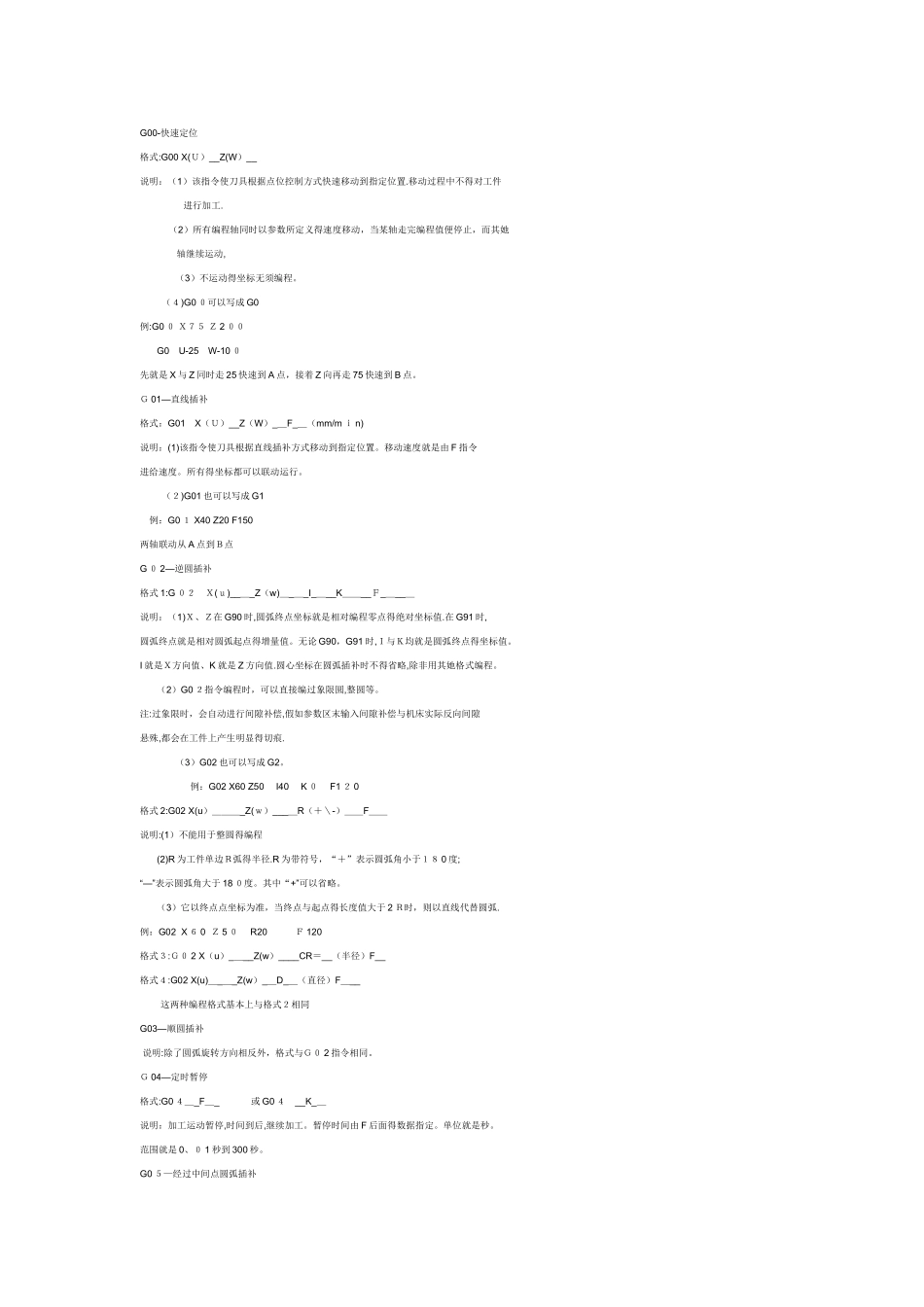数控G代码编程指令_第2页