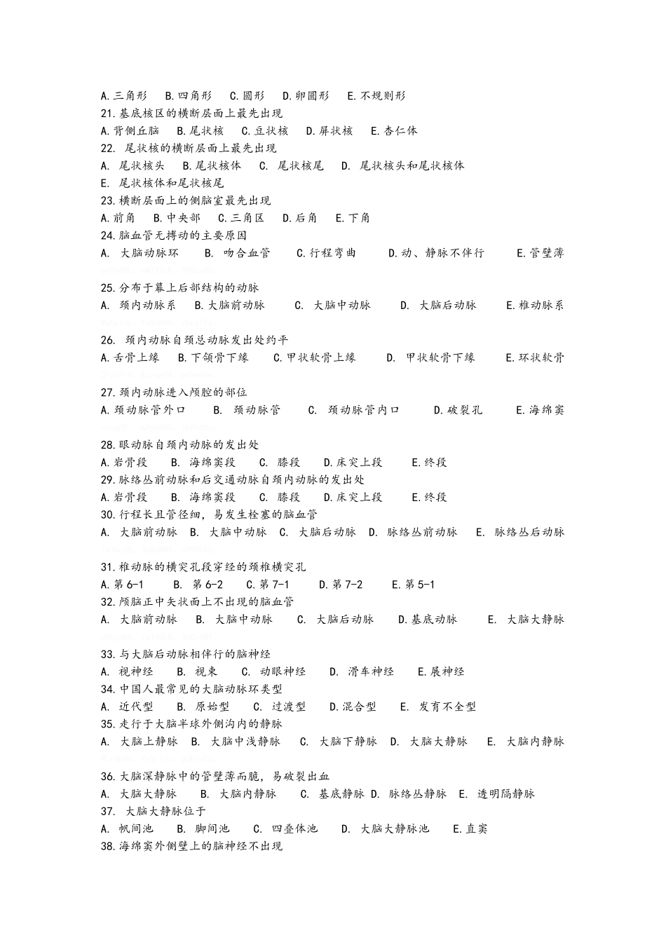 断层解剖学复习_第2页