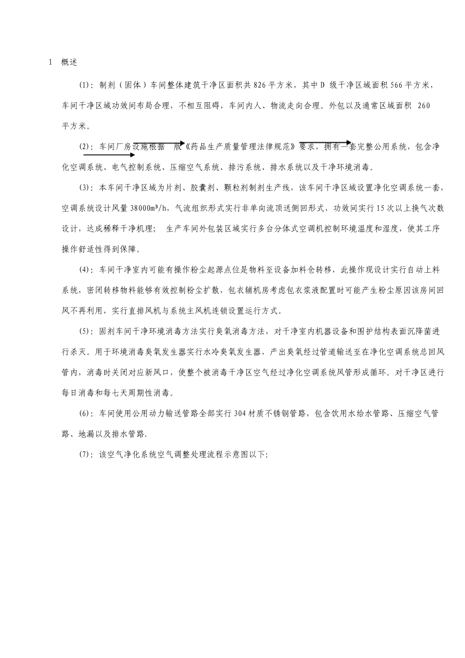 新版GMP固体制剂车间厂房设施以及空调验证方案_第1页