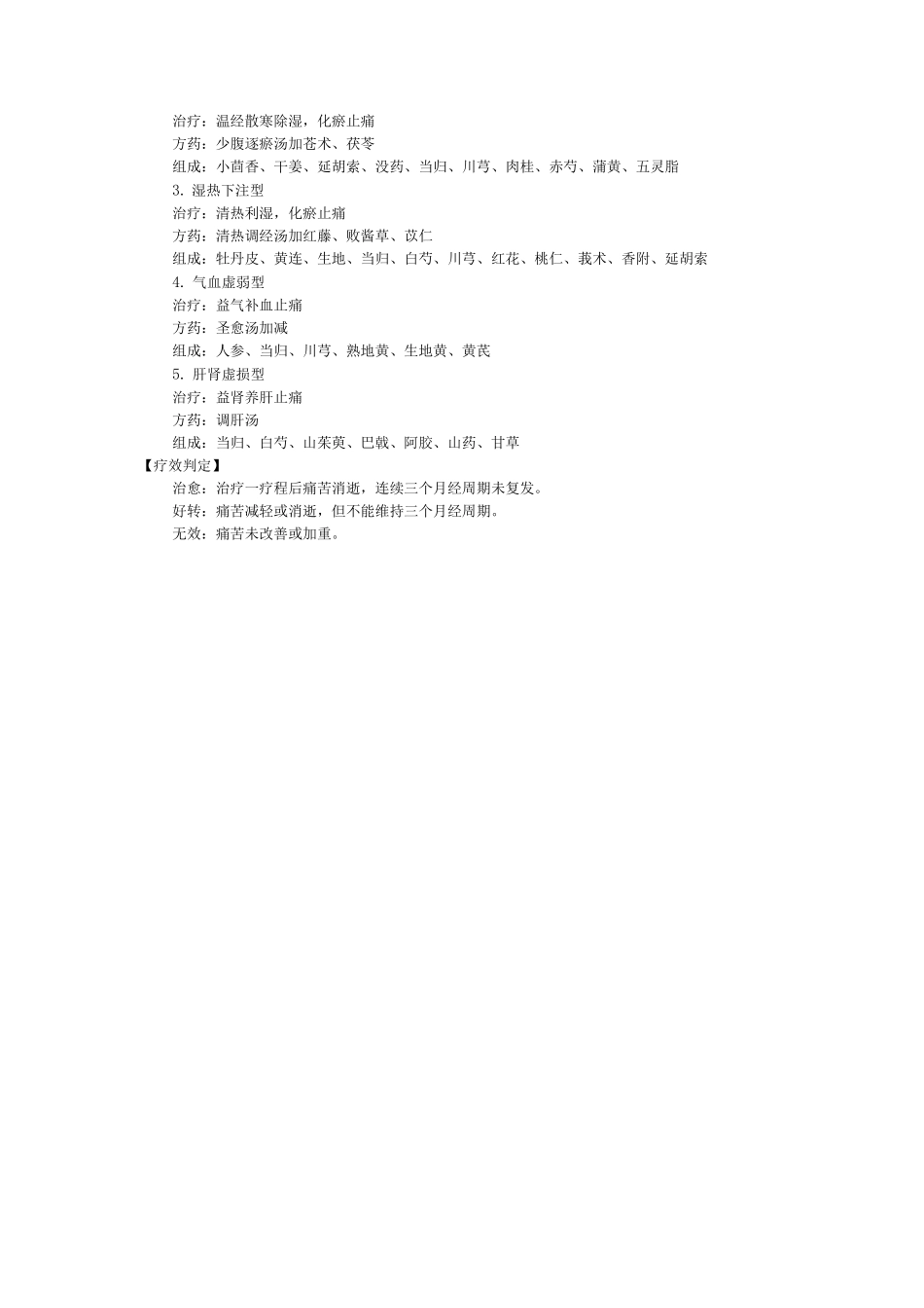 新版中医单病种—痛经_第2页