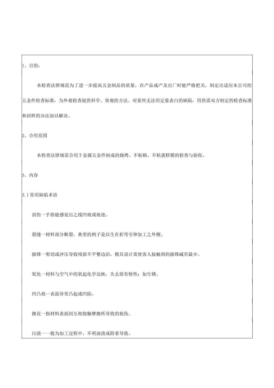 新版五金件外观检验标准_第1页