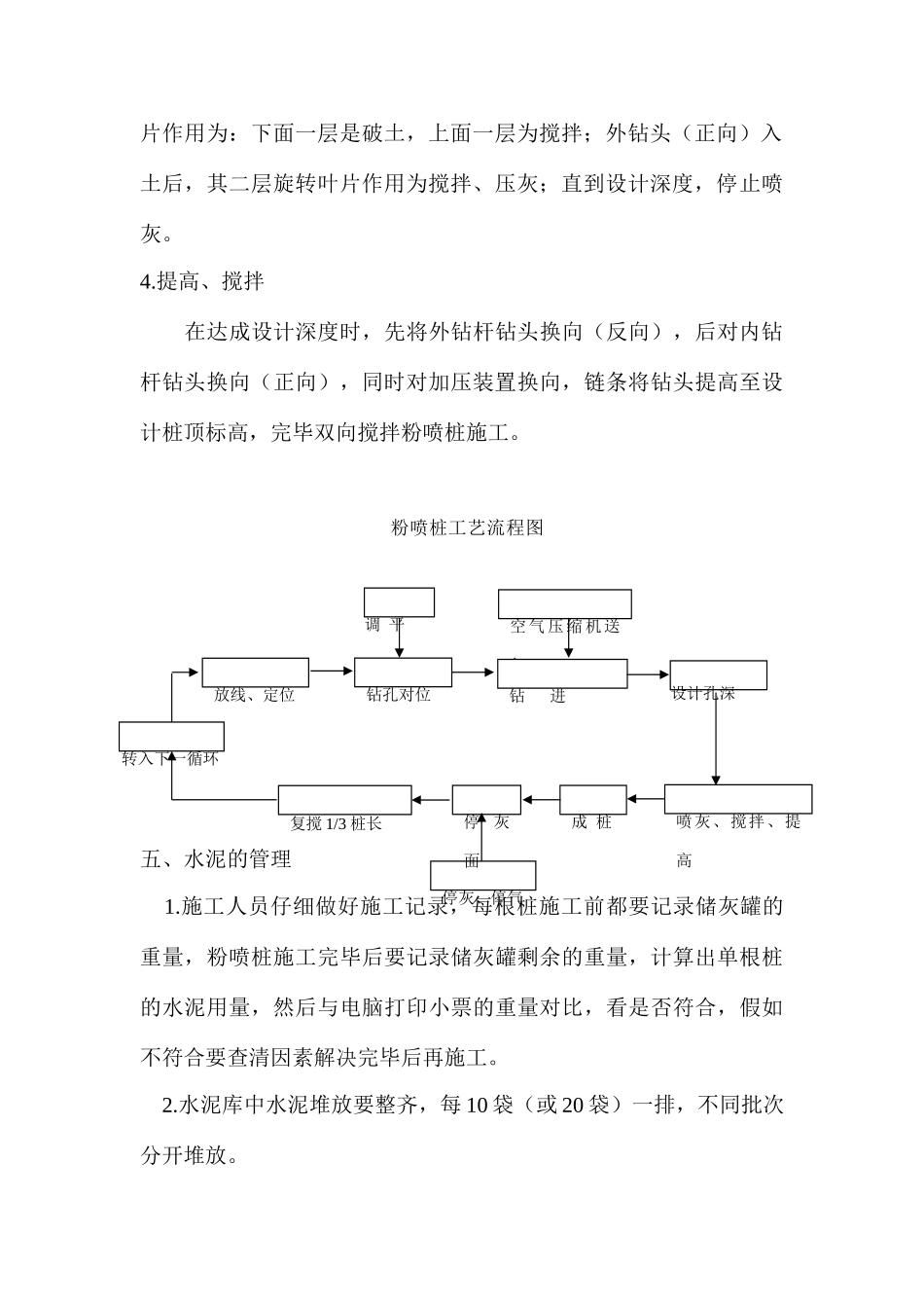 新版粉喷桩施工工艺_第3页