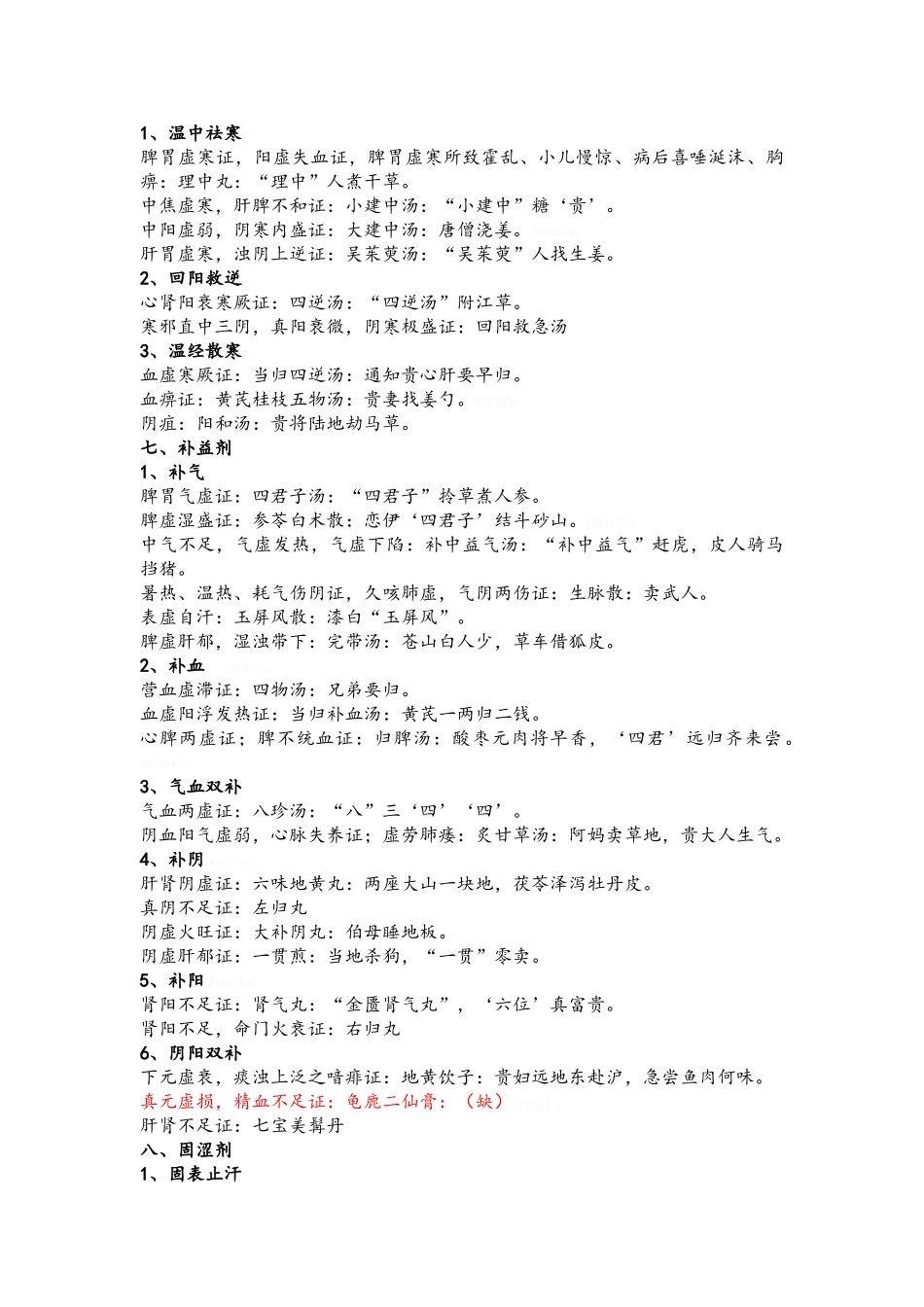 方剂学速记歌诀_第3页