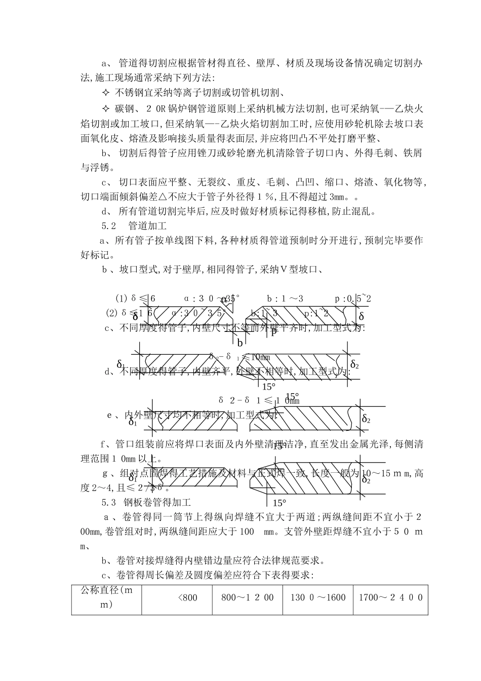 方案二、工艺管道安装和清洗方案_第3页