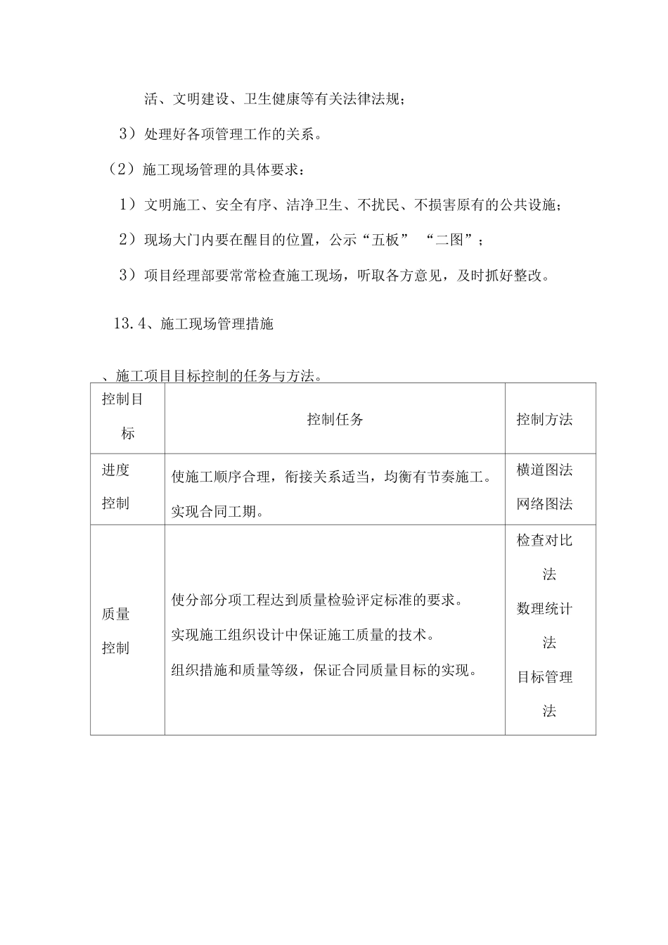 施工平面图和现场管理规划_第2页