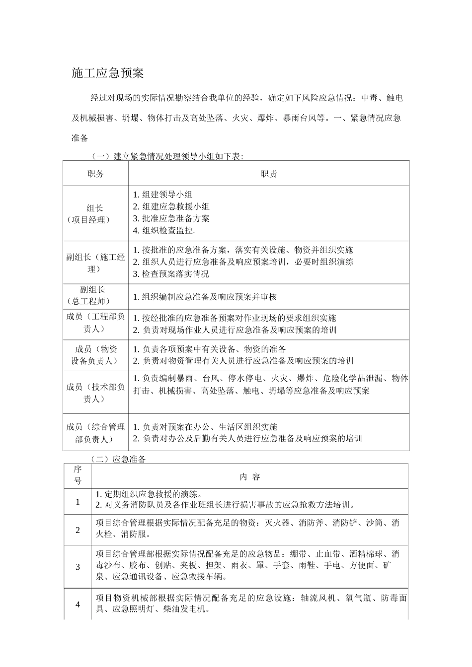 施工应急预案5_第1页