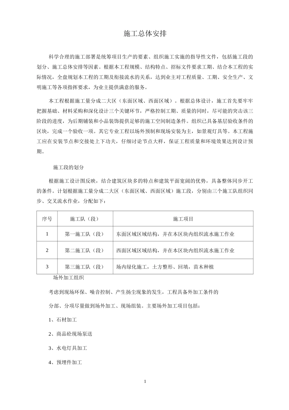 施工总体安排_第1页