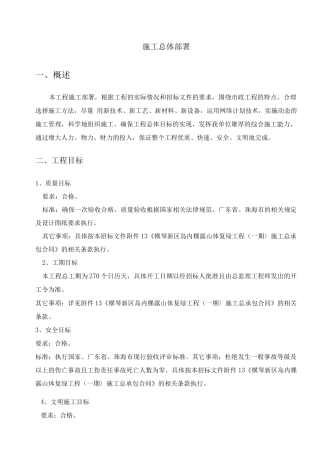 施工总体部署2