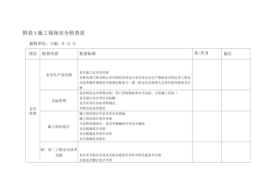 施工现场安全检查方案_第3页